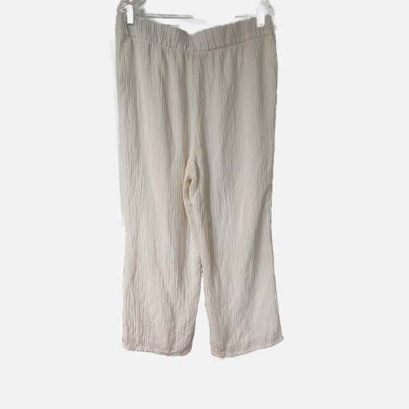 SOFT SURROUNDING WHITE  BUTTON UP SIDE HEM DETAIL PANTS PXL - Picture 2 of 8